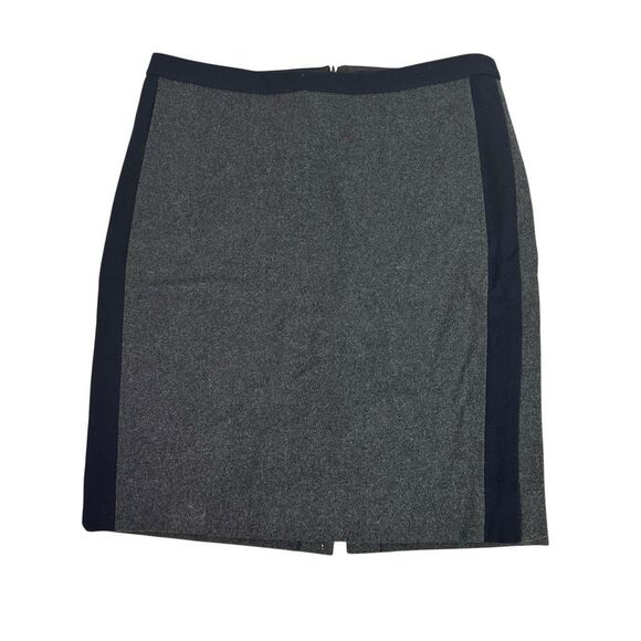 J. Crew Women’s Wool Blend Pencil Skirt size 8 Gray Blue - Picture 1 of 7